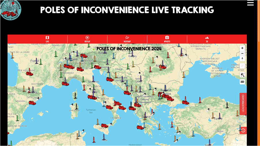 Poles of Inconvenience Live Tracking